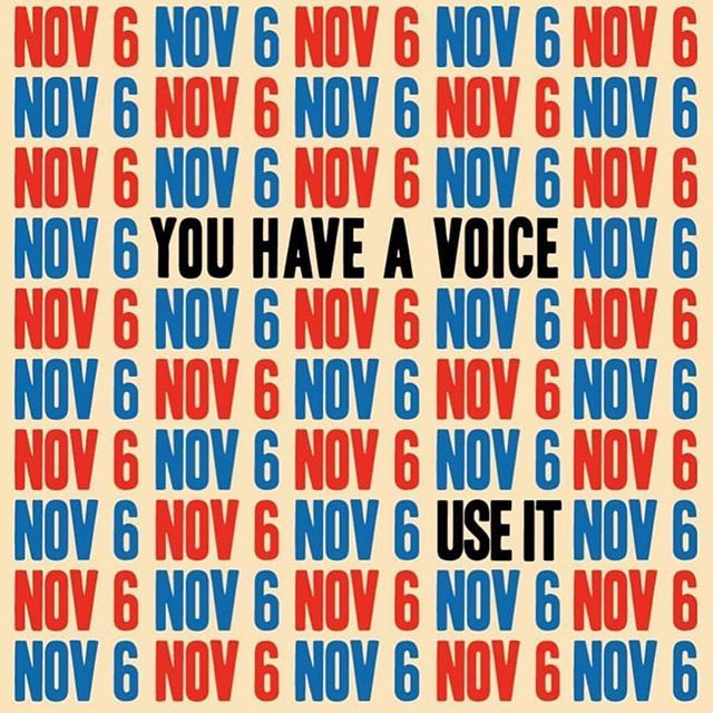 YOUR VOICE &amp; VOTE MATTER. Comment below if you voted today. 🇺🇸 #midterms ift.tt/2D5GVrs