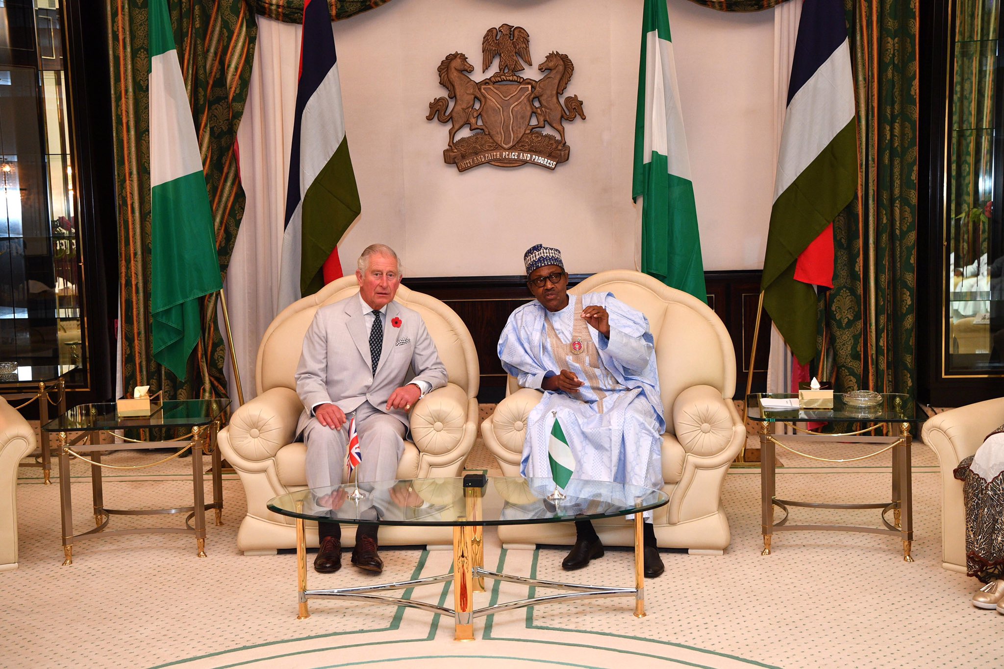 prince charles last visit to nigeria