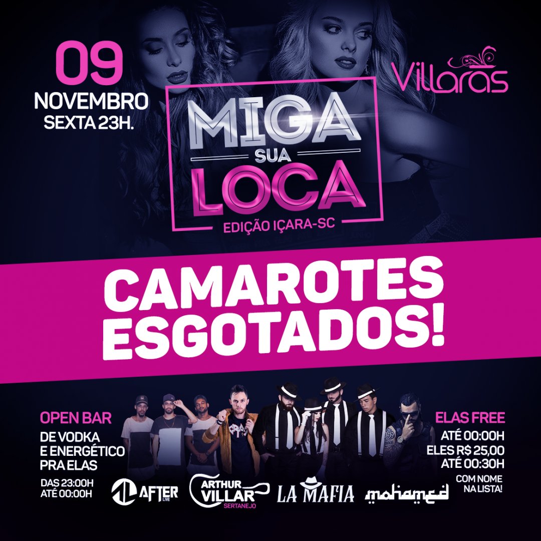 Scariottee's tweet photo. CAMAROTES ESGOTADOS, vem que vai lotar! 😍

#msproduçõesproduziu #bummm #maisumaqueexplodiu https://t.co/H5meWG6wBM