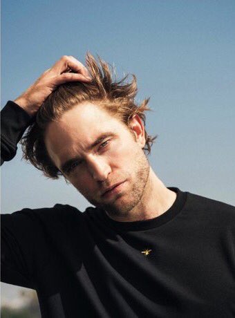 Monsieur_HJ's tweet photo. Robert Pattinson wear Dior shirt and Dior sweatshirt for leinrocks magazine shoot #HighLifePromo https://t.co/oWeG2dRDRh