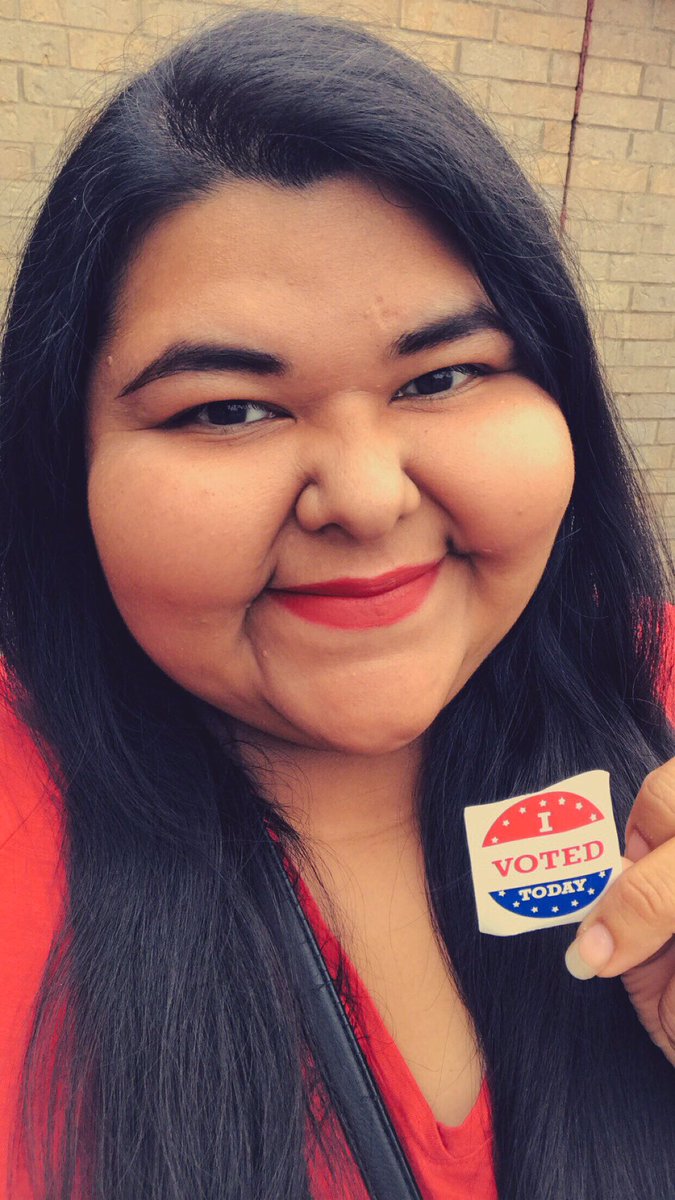 @kerrywashington Early voted the first day I could! Texas needs change and we need it now! #VoteWithUs #BetoForTexas 💙