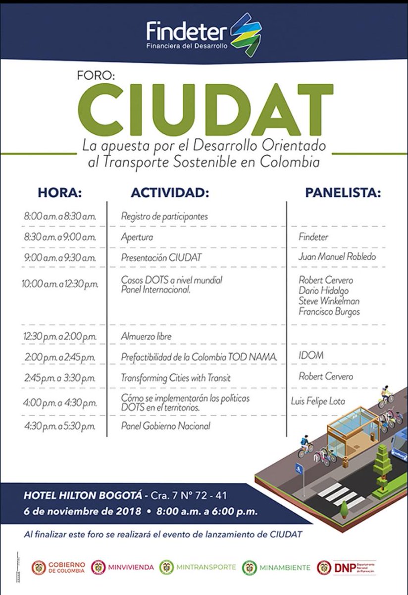 daperezro's tweet photo. #AEstaHora nos acompaña en el panel #DOTS en el Foro #CIUDAT, el Alcalde de Ibagué @GA_Jaramillo, en conjunto con @juanmrobledo/@Findeter, Luis F. Ortega/@MinTransporteCo, Ximena Samaniego/@MinAmbienteCo, @OscarJulianGC/@DNP_Colombia
@Minvivienda @CleanAirPolicy https://t.co/qt3G37AZ1P
