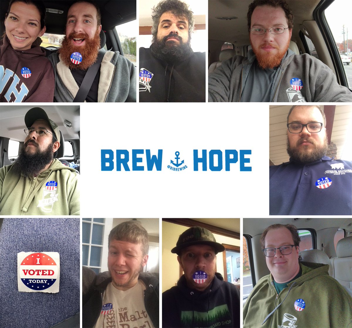 RIbrewing's tweet image. Ribs members rockin the vote. Have you voted today?