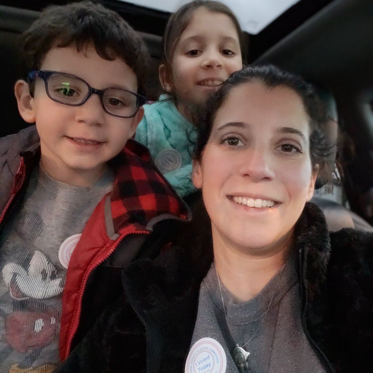 Kass (@akassmath) on Twitter photo We voted! #teachingthemyoung #makeadifference #actionsspeaklouderthanwords We voted! #teachingthemyoung #makeadifference #actionsspeaklouderthanwords