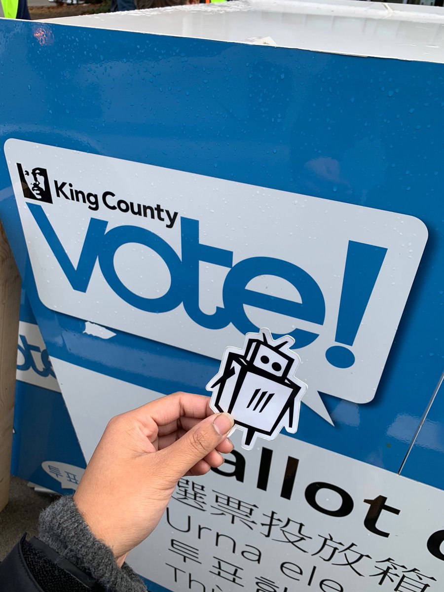 ProjectBionic's tweet photo. "Only from within the darkness of the ballot box can we see the light." - Yobo, Robo Laureate #WeVoted #IVoted #GetYourVoteOut #AllThePolls #VotingMatters #ItsMyVote #Election2018 #Midterms #Democracy #Voting https://t.co/WJo9GpKHKZ