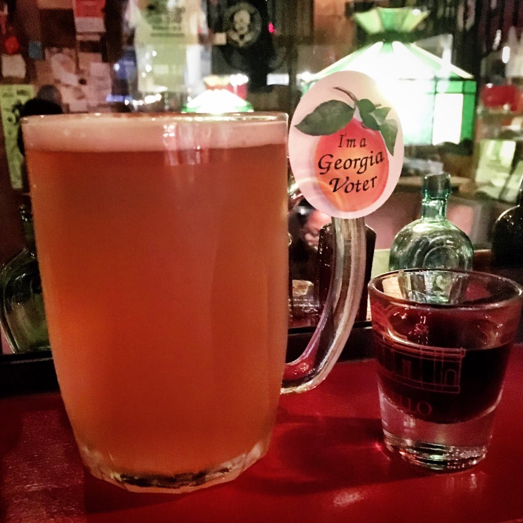 Attn Voters: Complimentary pop of Amer Ticon for everyone with a sticker tonight! Also, just a heads up, kitchen’s closing at 10pm.