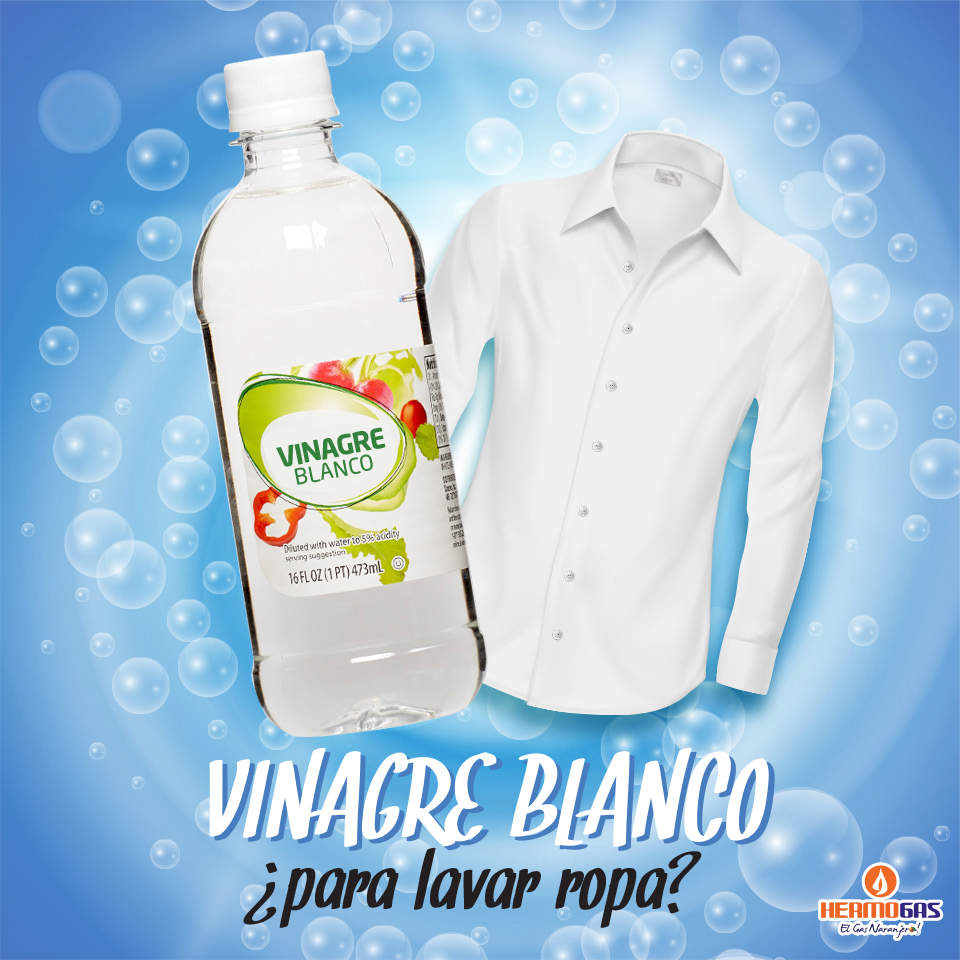 embargo Nuevo significado edificio Hermogas El Gas Naranjero on Twitter: "Si agregas ½ taza de vinagre blanco  al lavar la ropa puede sustituir el detergente que usas normalmente.  *Reduce restos de jabón en la ropa. *Protege