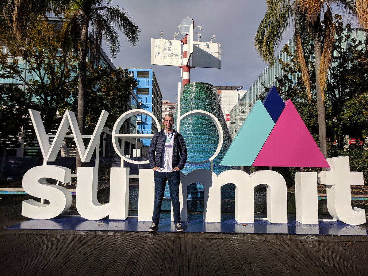 Day 2 was unreal! Just hanging out with Nico Rosberg and enjoying some fantastic talks. #WebSummit2018