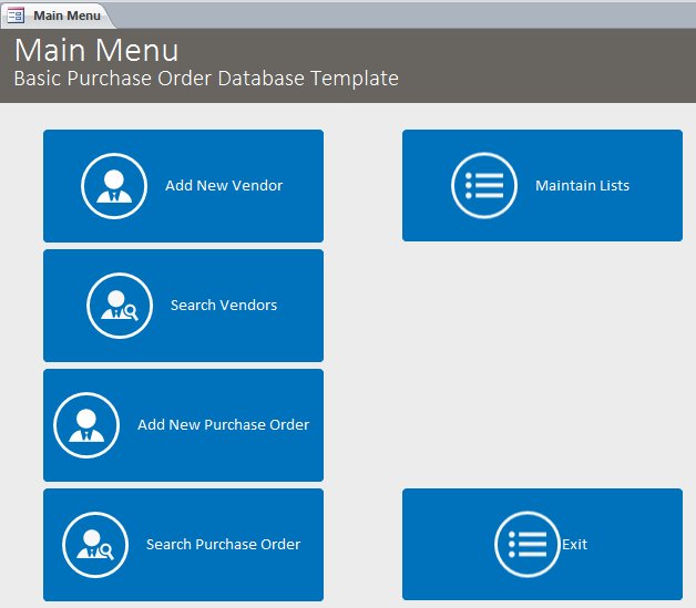 WSITech's tweet image. This Purchase Order Database Template from @WSITech includes all the source code allowing you to modify it to meet your exact needs: microsoftaccessexpert.com/Microsoft-Acce…

#databasetemplate #purchaseorder#microsoftaccess #microsoftexcel