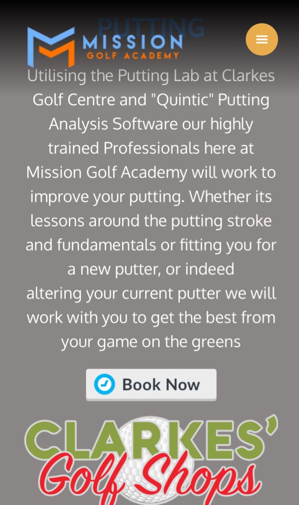 ClarkesPuttLab's tweet image. Putter Custom fitting times remaining this week @ClarkesPuttLab *FREE* when purchasing a putter over £90

Custom Fitting Elements ⛳️

Length 
Lie
Head Style
MOI
Alignment Style
Impact Ratio 
Weight
Hosel