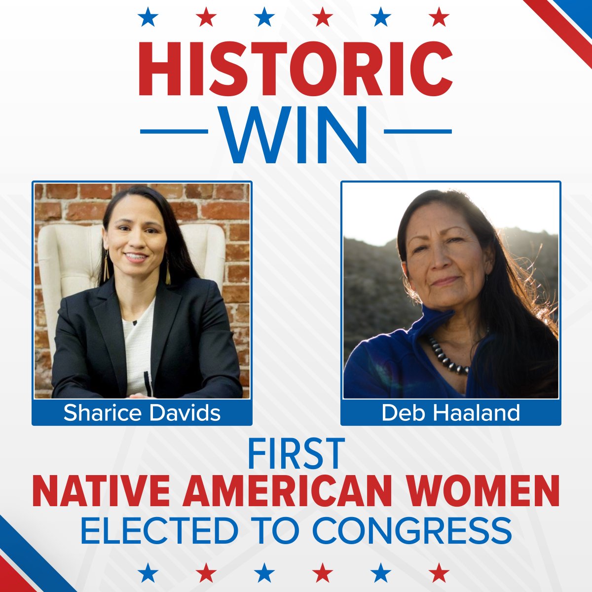 Image result for First Native American women elected to US Congress