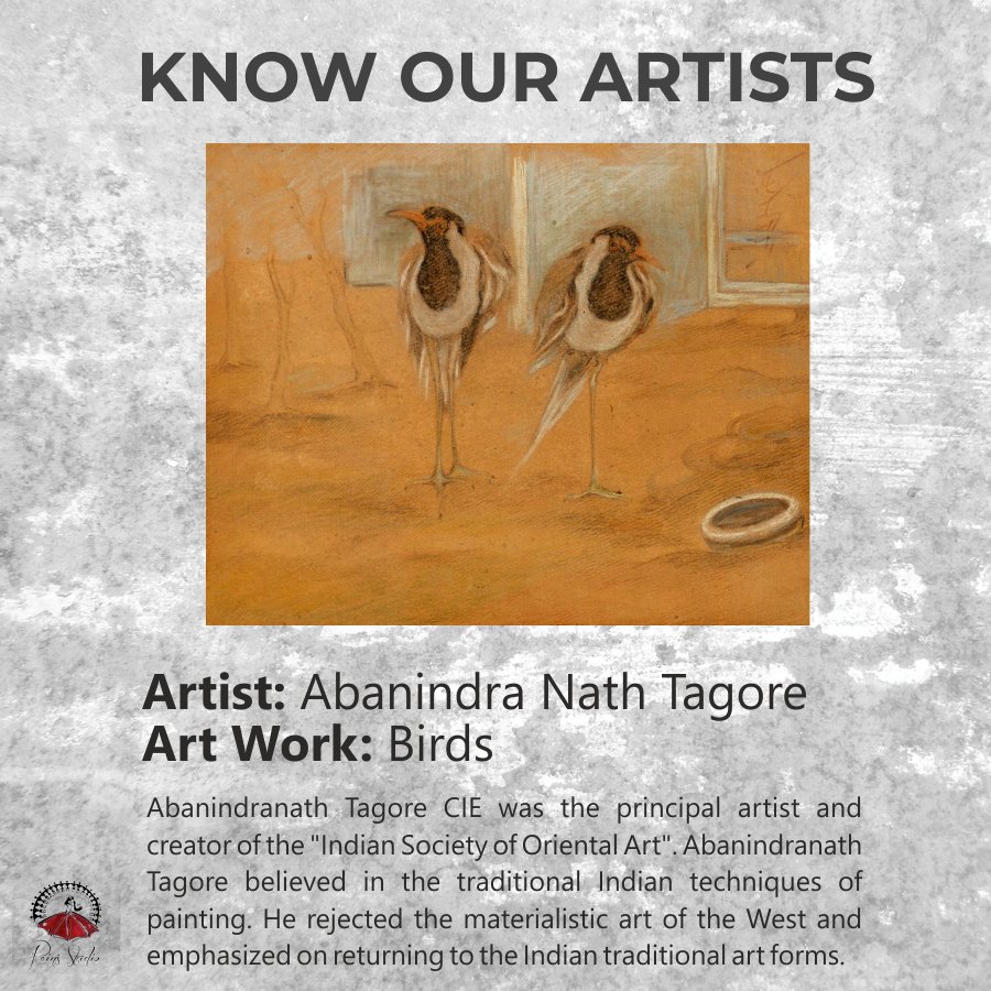 Abanindranath Tagore CIE was the principal artist and creator of the 'Indian Society of Oriental Art'.
#kalabhaban #abanindranath #indianartforms #rainsstudio