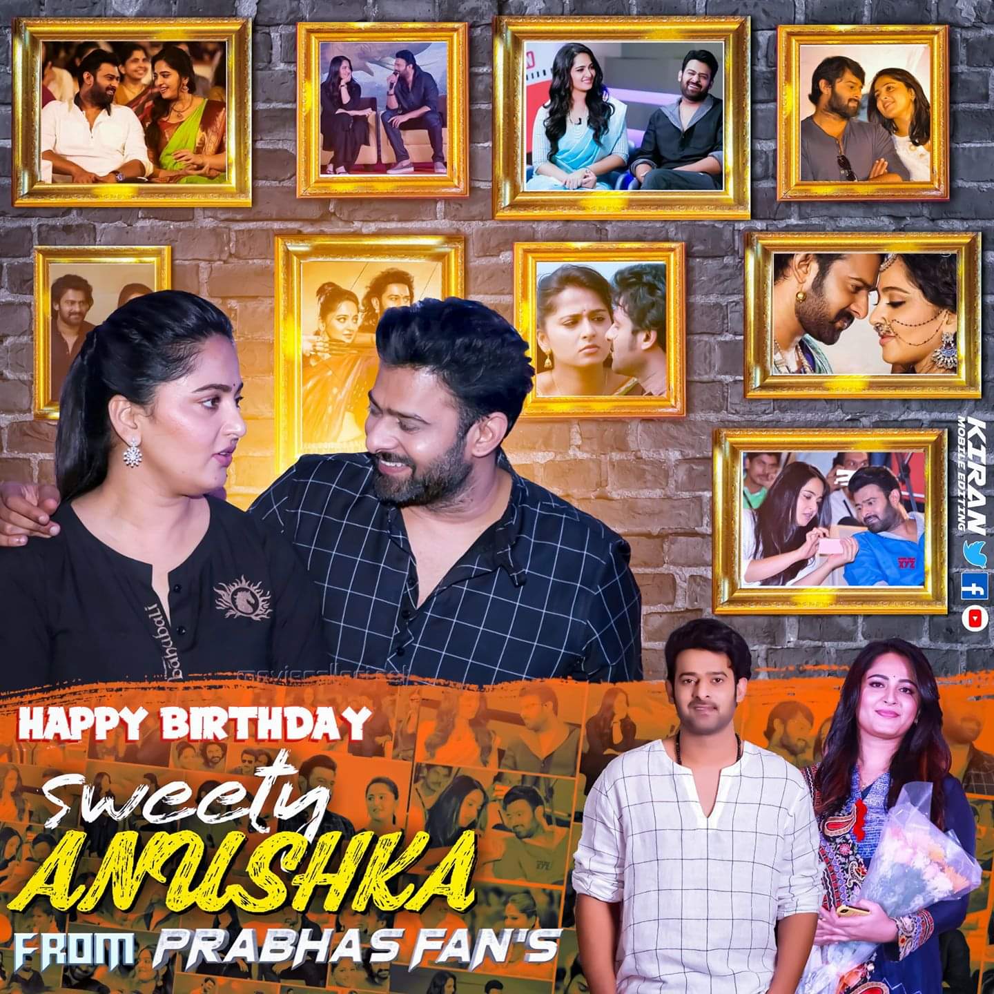 Happy Birthday Anushka Shetty... 