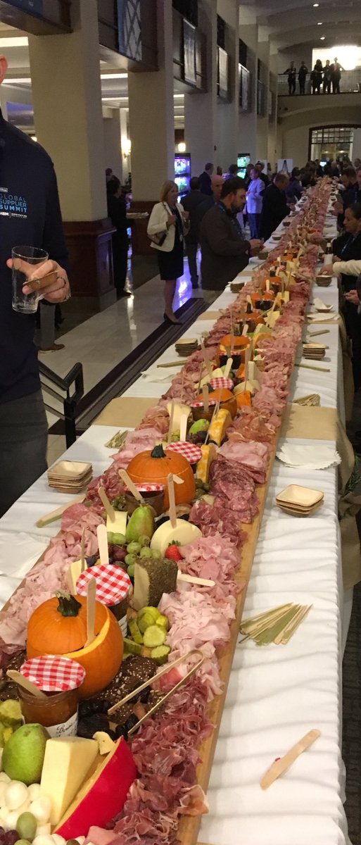 Congrats to ⁦<a href="/HiltonHotels/">Hilton Hotels</a>⁩ -HSM set a world record for the world’s longest charcuterie board. #guinnessbookcertifed ⁦<a href="/LexmarkHosp/">Lexmark Hospitality</a>⁩ ⁦@TarkettContract⁩ ⁦<a href="/TarkettGroup/">Tarkett Official</a>⁩ #proudsponsor