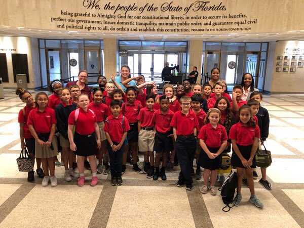 Clay Charter Academy On Twitter Clay Charter Academy Students At The Florida Capital Twitter