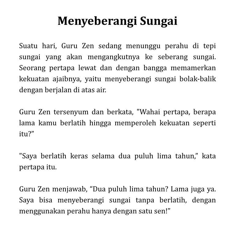 Kita hidup di antara orang-orang yang belajar berbagai ilmu, yang hanya untuk sombong memamerkan kekuatannya, di tempat dan waktu yang tidak tepat. | #CeritaZen