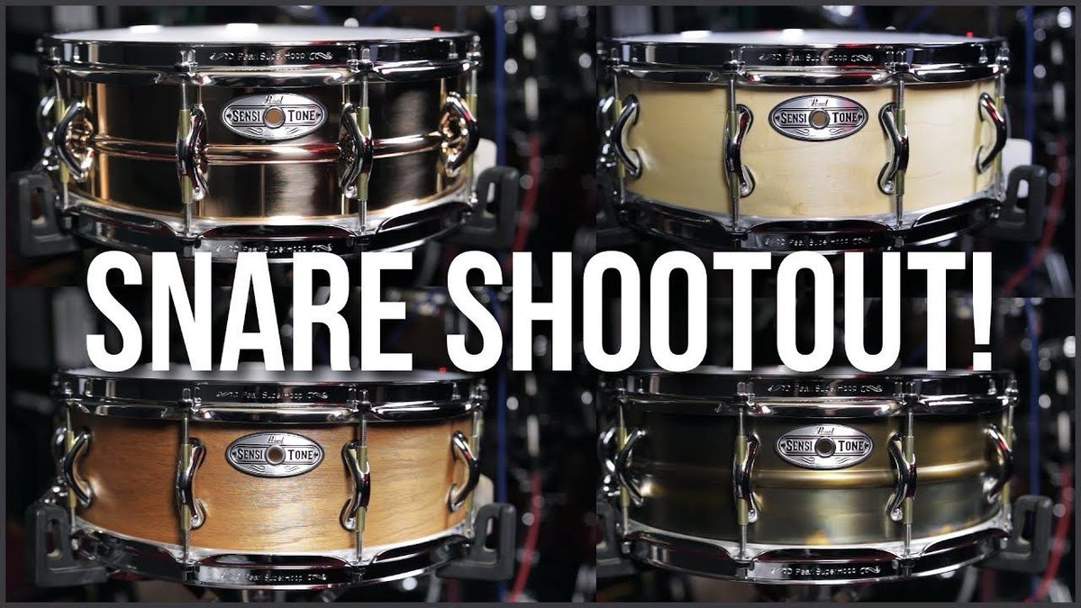 Pearl Drums on X: Pearl Artist Austin Burcham compares four Pearl
