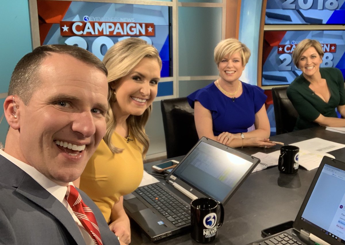 Join us now on @WFSBnews #Campaign2018 @ErinConnollyTV @TMeck @jodilatina8