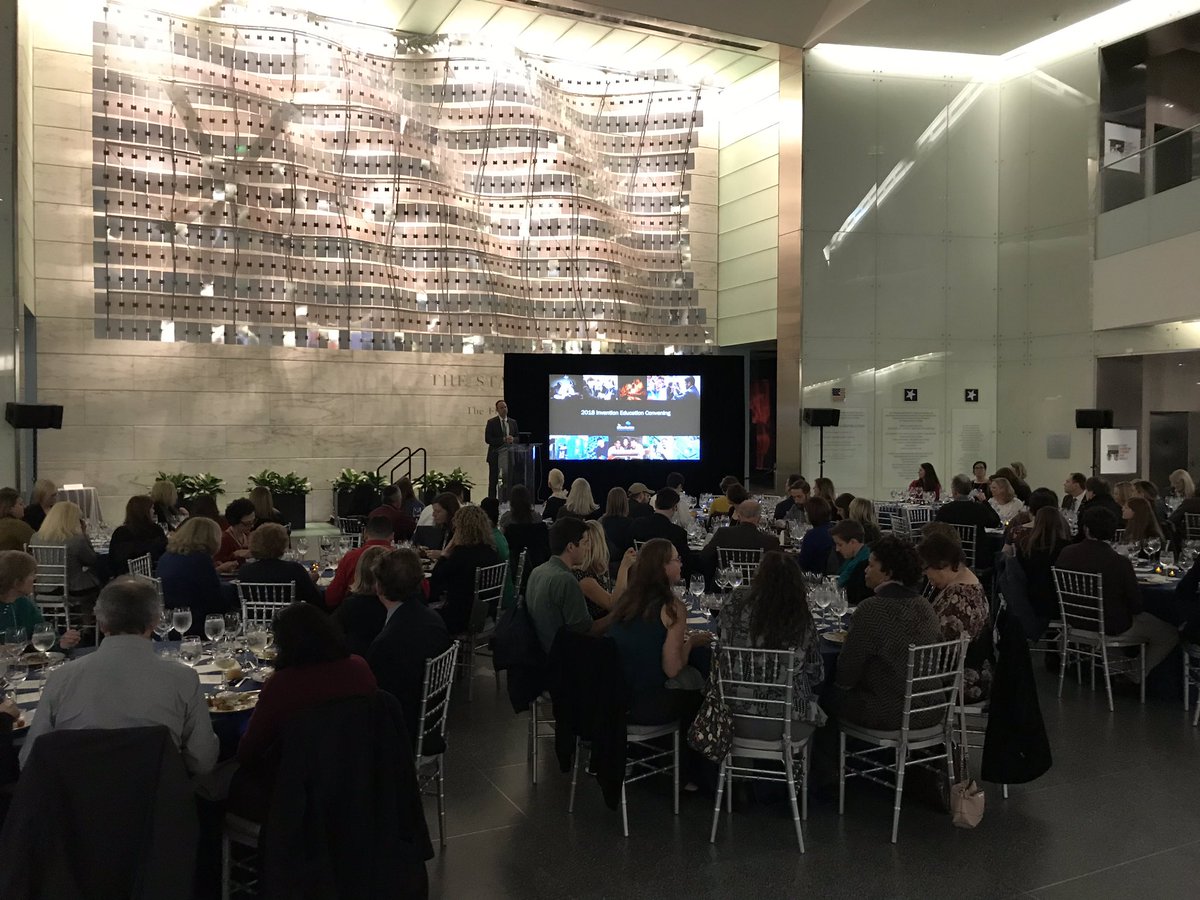 Celebrating invention education with The Lemelson Foundation in the Smithsonian!  @LemelsonFdn #InventionEducation @MCECSpdx @CSforALL @CSforOregon @OregonMESA