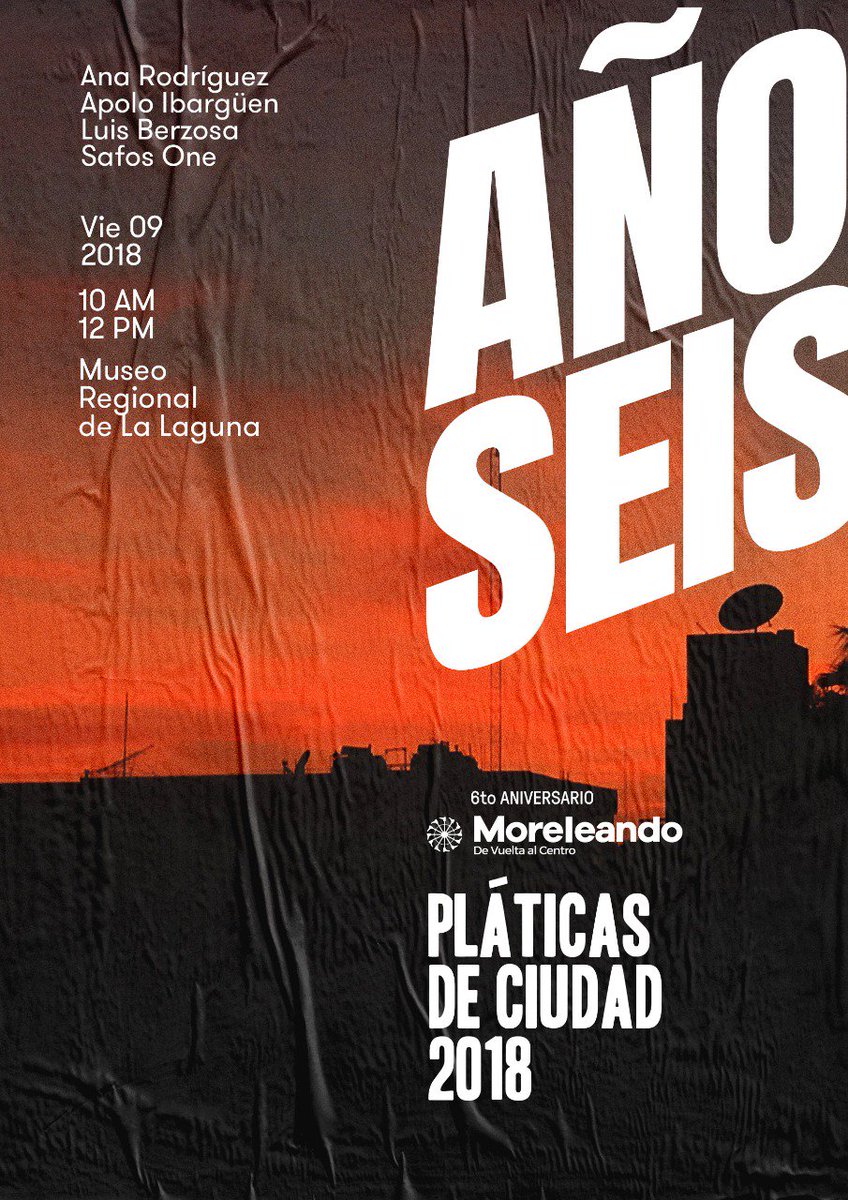 sokrates75's tweet photo. Acompáñanos este viernes a celebrar nuestro Aniversario! @_TORRESBERNAL @jorgesanti22 @hectorexafm @morozca @YazAPie @cafedada @vlad_castaneda @E_Quintanilla @edymex @gabydflow 
#AndoMoreleando 
#Año6 https://t.co/zUrI8LjiUw