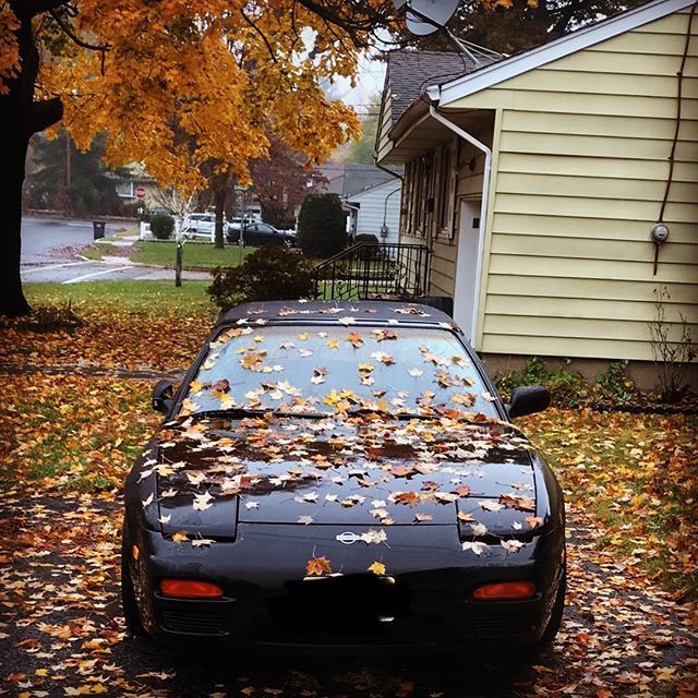 FunkOfTheRhythm's tweet photo. Fall season. Gotta prep her for winter. I think I’m going to start a full tear down and restoration next yr or sell. She’s been sitting there for a yr ☹️ #AZ240sx #S13 #s13vert #RB25 #RB25DET https://t.co/veyIw5sLAw https://t.co/bwg4Yj4BCd