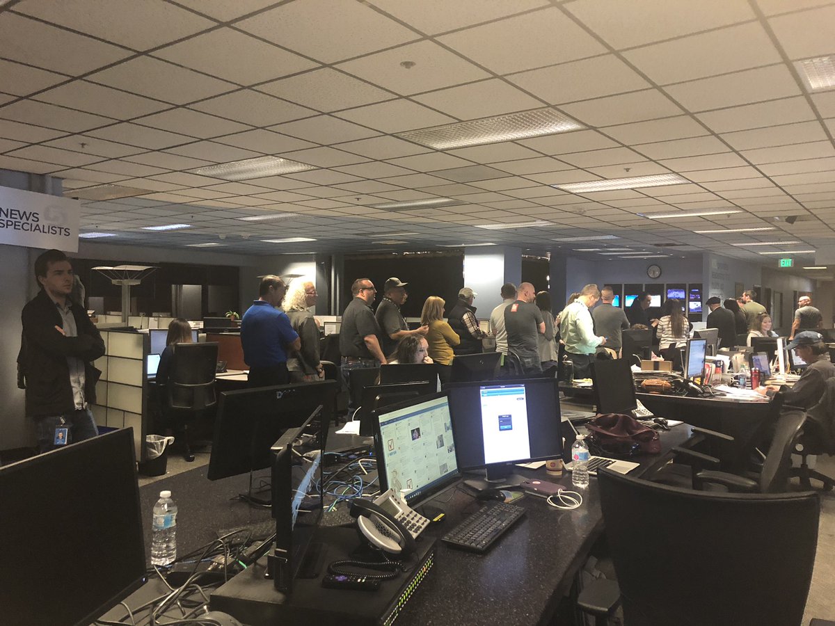 kslnewsradio's tweet photo. Long lines at the poll? There’s long lines for food here at KSL as producers and reporters cover #ElectionDay. #utpoll #UTshortlines https://t.co/Vh5Kpnv78v