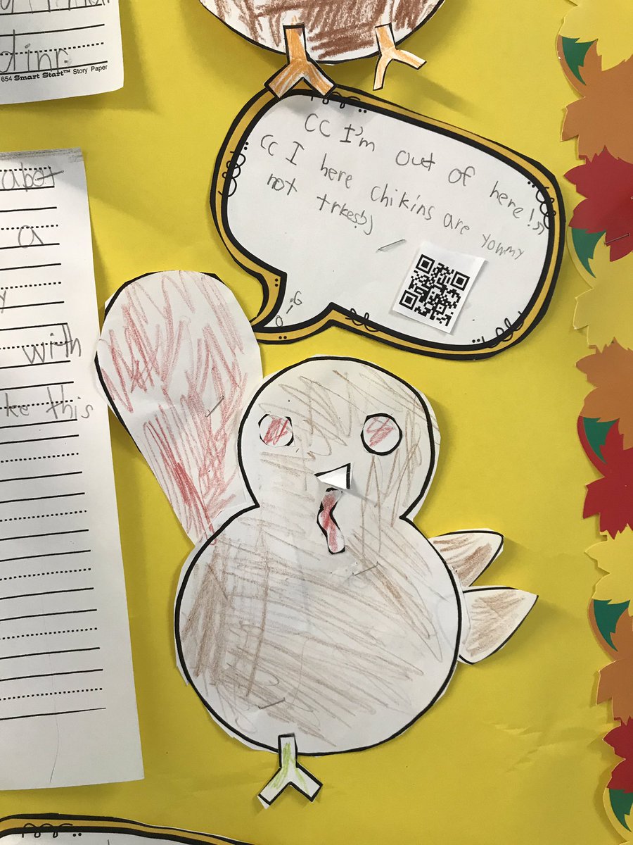 POBMrsDiener's tweet image. We dabbled with dialogue to make our Turkeys talk using #chatterpix #responcetoliterature #pointofreference @ParkwayPOB @Sezgregnyc @mrsclampittPOB