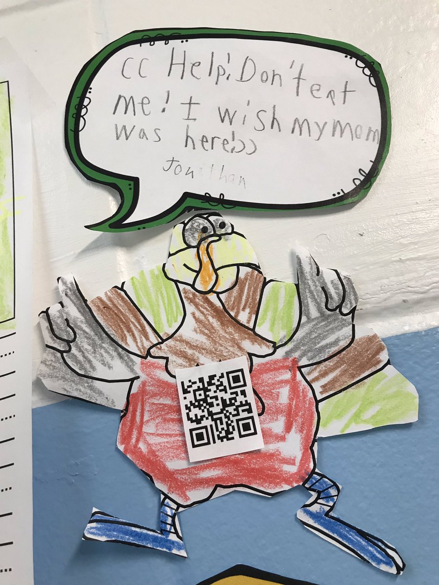POBMrsDiener's tweet image. We dabbled with dialogue to make our Turkeys talk using #chatterpix #responcetoliterature #pointofreference @ParkwayPOB @Sezgregnyc @mrsclampittPOB