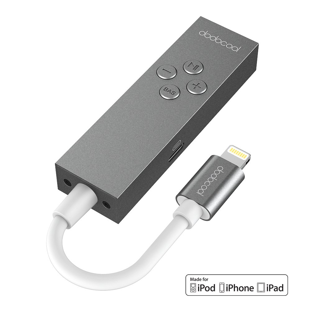 dodocoolJapan's tweet image. dodocool Lightning-3.5mm変換アダプタ MFi認証品🎧
詳細はこちら：dodocool.com/p-da133gy.html 
#dodocool #アダプタ #ヘッドホン