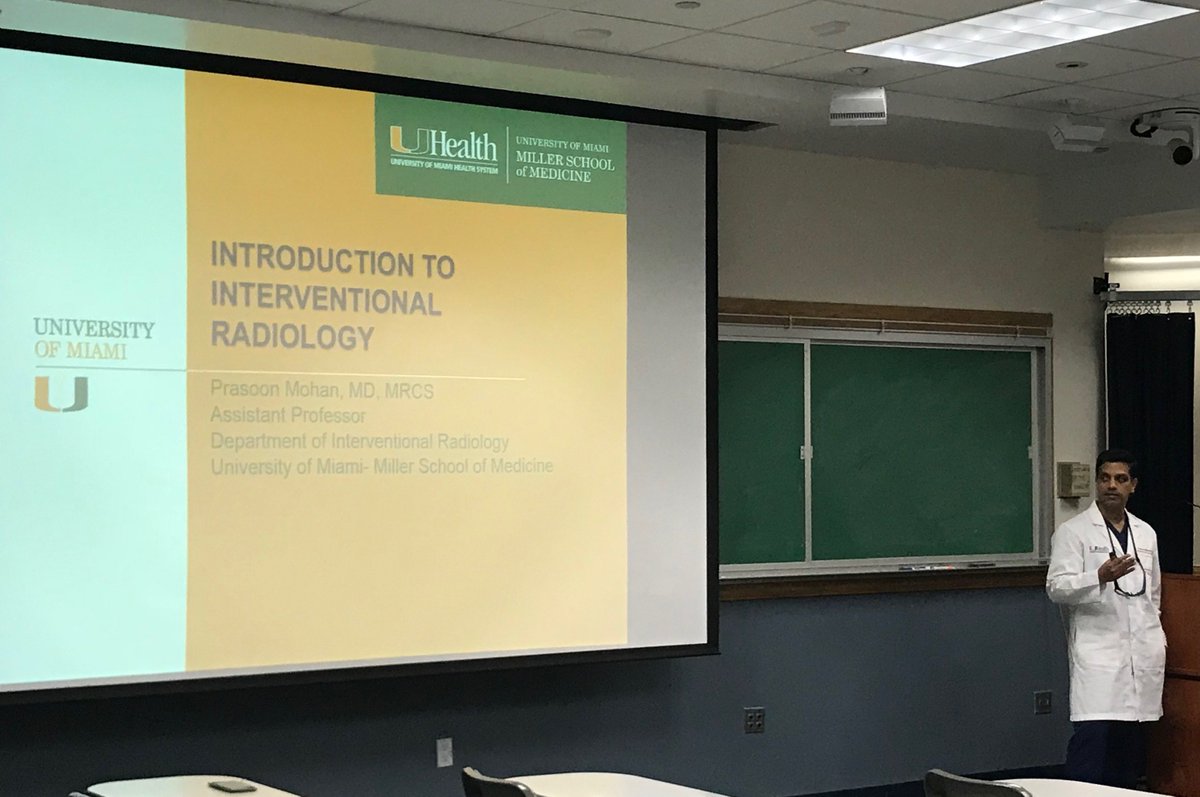 UMMSM_IRIG's tweet photo. Mission accomplished 👐:
1. Introduce #IRad to #medstuents ✅
2. Double last year’s turnout ✅
3. Overhear comments like “Whoa I didn’t even know you could do that” ✅
#FutureIRads #Radiology @SIRRFS @umiamimedicine @Prasoonpmohan @Adam_Swersky @HannahClode @JSandhuMD https://t.co/slRT4sMSCd
