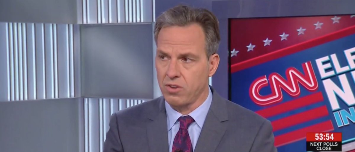 DailyCaller's tweet photo. CNN’s Jake Tapper: ‘This Is Not A Blue Wave’ https://t.co/lk5gHO6aya https://t.co/exv0KkZqvO
