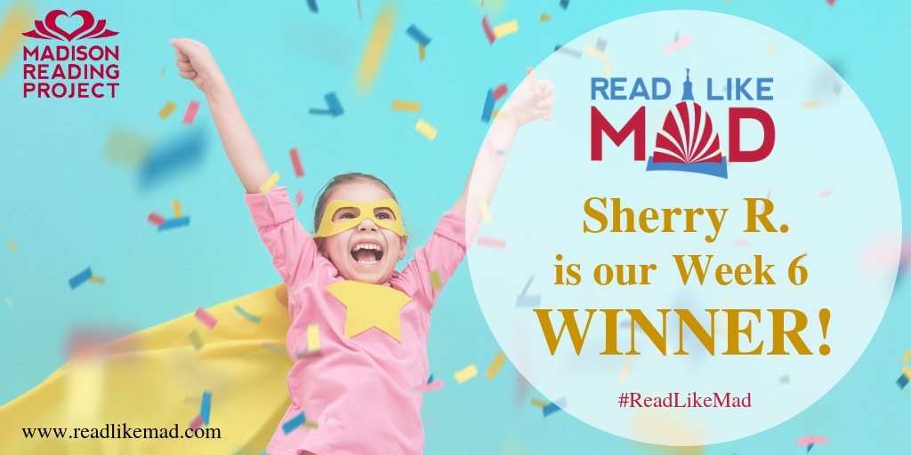 MadReadProject's tweet image. Help us congratulate Sherry R. on winning one (1) @VSchiropractic1 gift certificate and four (4) @ChocShoppe gift cards!

Read Like Mad logo designed by @PopDotAgency 

#ReadLikeMad #ReadLikeMadPrize