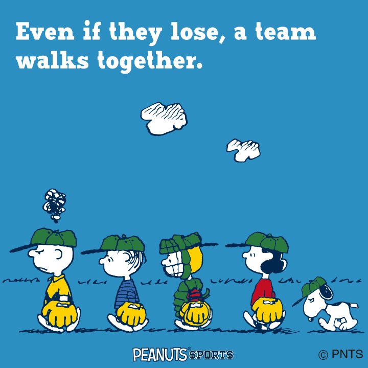 ট ইট র Snoopyjapan 負けた時もチームは一緒 ー Peanuts Sports 絵本よりー T Co Teywkfqn4v ピーナッツスポーツ スヌーピー 野球