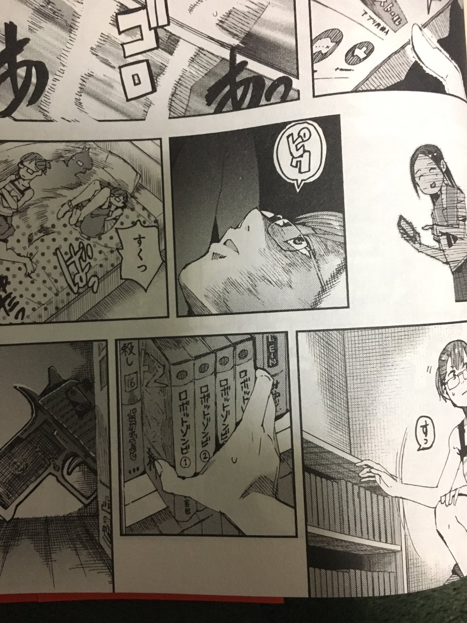 吉田輝和 川崎直孝さんの ちおちゃんの通学路 にもロボットゾンビの漫画が出てくるぞ 他にも吉田輝和がやたら登場してます ちなみに作者の川崎直孝さんとも一切の交流がありませんでした