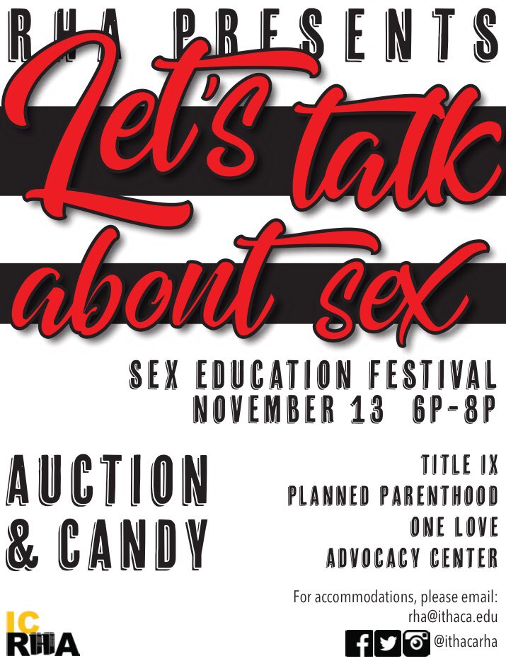 RHA’s next event is November 13th in IC Square! Hope to see you there!