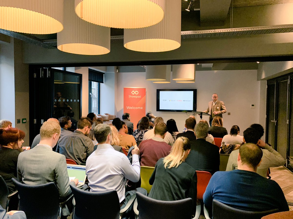 EntourageBD's tweet image. James Smee kicks off Bridge’s event this morning “Deconstructing Sales Enablement” #B2B #salesenablement