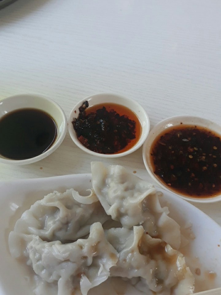Steamed Shanghai Dumplings from Noodles EverydayCabbage + your typical shanghai roll filling. Sad excuse for a dumpling.3/10
