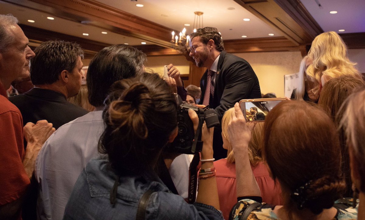 DanCrenshawTX's tweet photo. Texans are hard working, love their country and believe in the American ideal; the greatest set of ideas for a free people that the world has ever known. As a team that was the message we spread for the last year.
Thank you for your dedication and trust. See you in Washington! https://t.co/nocUg0ycqJ