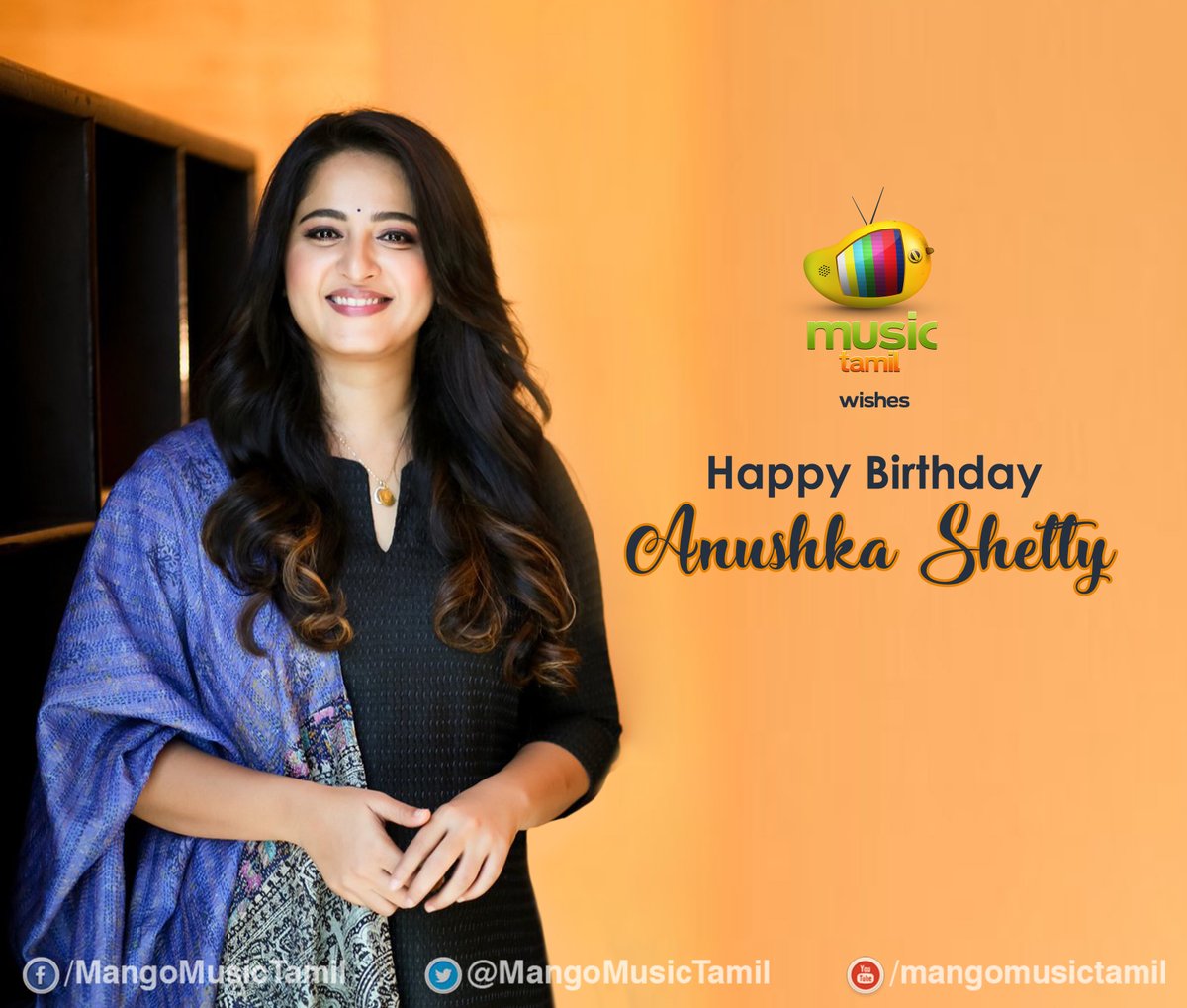    My princes Happy birthday Anushka shetty    