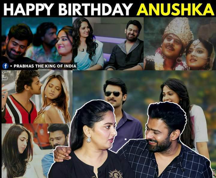 Happy birthday to you Anushka Shetty from prabhas fans 