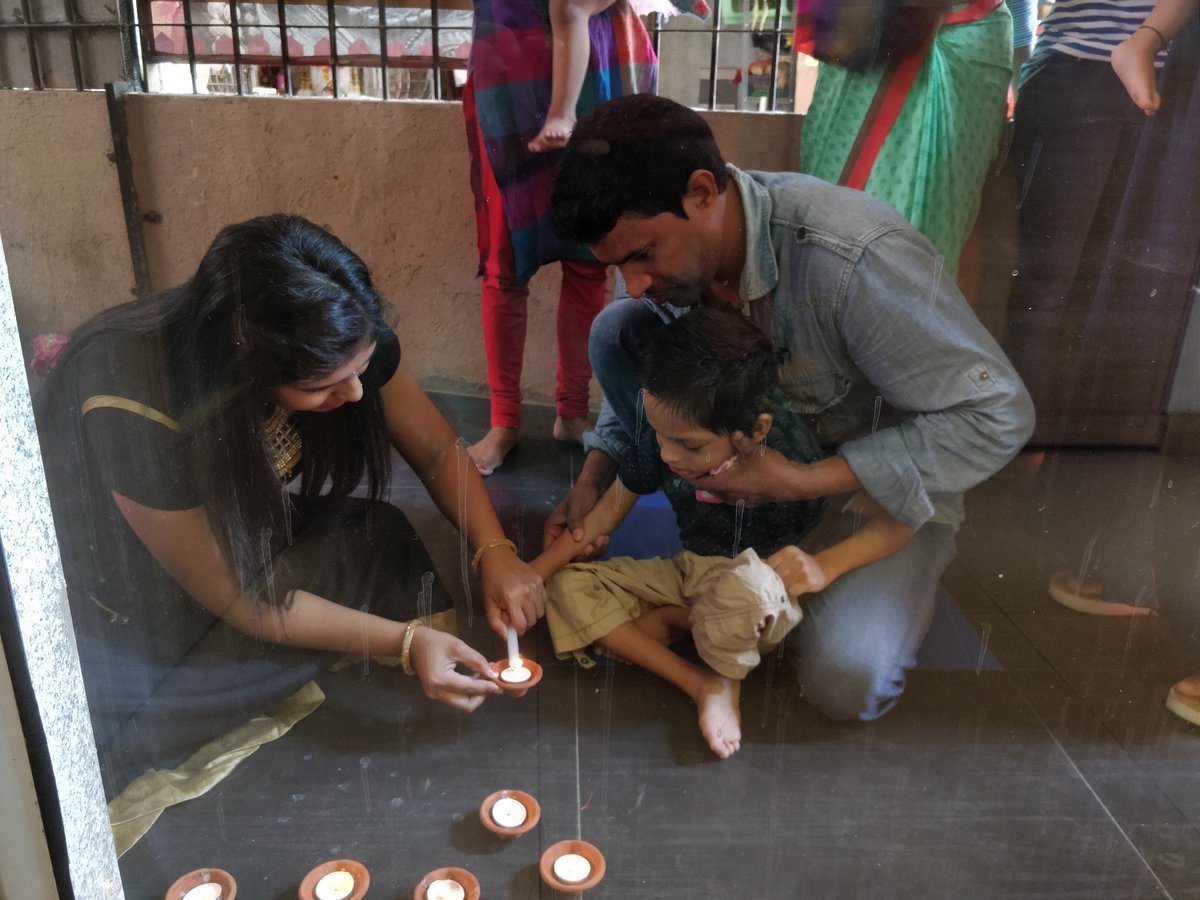 UmmeedCDC's tweet photo. @UmmeedCDC ’s #EarlyInterventionCenter celebrated the festival of lights with our very own little “diyas” who brighten up our lives not just today but every day. A happy and peaceful #Diwali from all of us. Wishing all our children and families love, light and laughter. https://t.co/VdmnWvYb8P