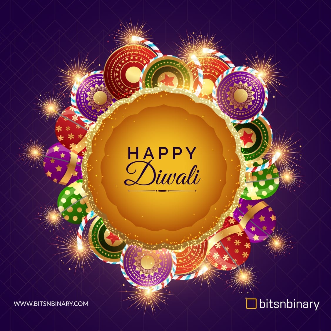 _iVishalJoshi's tweet image. On this auspicious occasion, May joy, prosperity, and happiness Illuminate your life and your home. Wishing you a Happy #Diwali!

#BitsnBinary #HappyDiwali