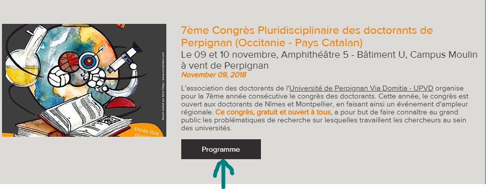 #congrès2018 ! Téléchargez dès maintenant le programme du congrès dans l'onglet "actu" de notre site associationupvdoc.wixsite.com/upvdoc/actu
