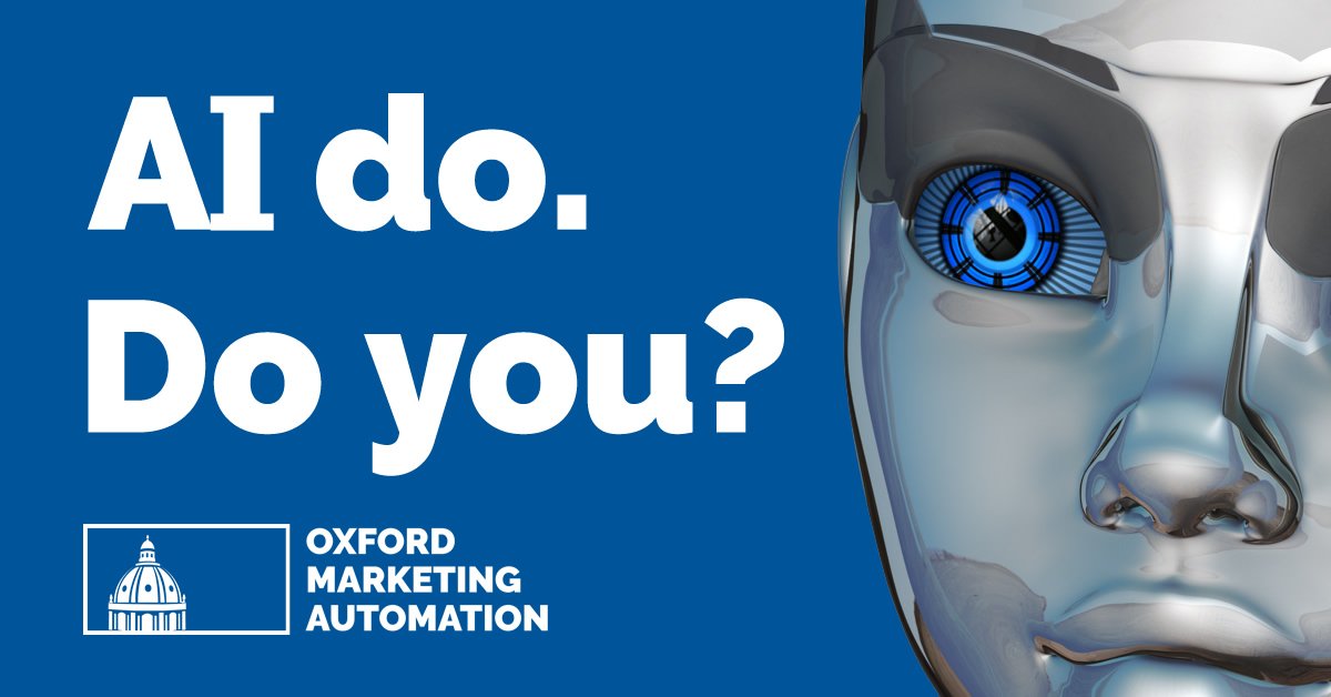 *QUICK READ* Adobe say 72% of marketers now use some form of AI. Find out what this means for you and your future marketing mix: gotooma.com/2SR8IRR What do you think? #DigitalMarketing #AI