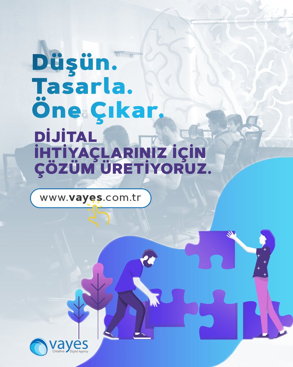 vayesdigital's tweet photo. Biz, dijital ihtiyaçlarınız için çözüm üretiyoruz. 💪
Bu yaklaşımla ürettiğimiz yenilikçi tasarım, yazılım ve dijital reklam çalışmalarımızla markanızın değerine değer katıyoruz.🤗 https://t.co/uB8ENxZh98