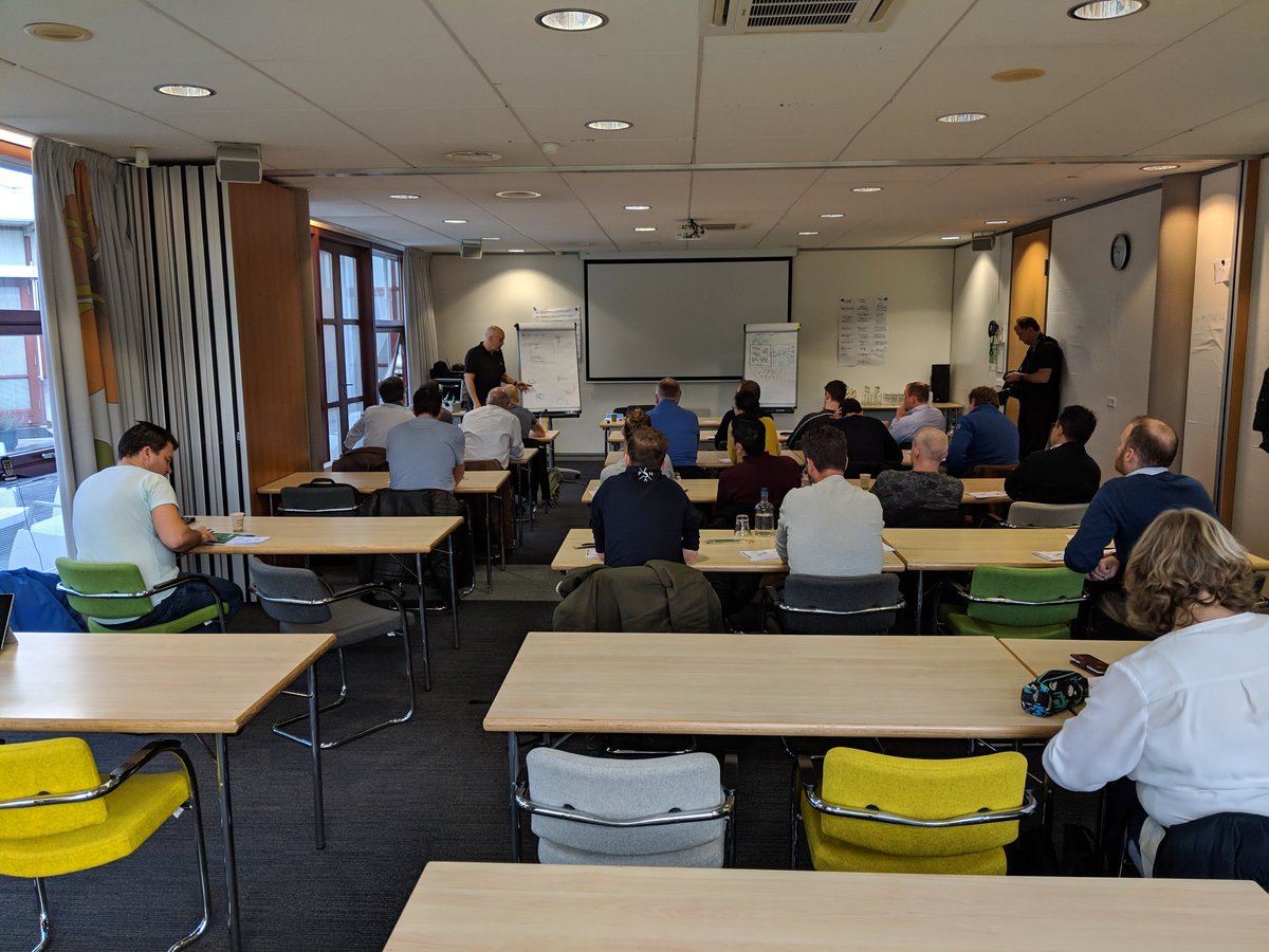 RemcoBroekmans's tweet image. Same group, different room on our last day of the #DataVault certification class. Last morning to prep for the exam.
@GeneseeAcademy @BI_Academy #ELM #LogicalModeling #datamodeling