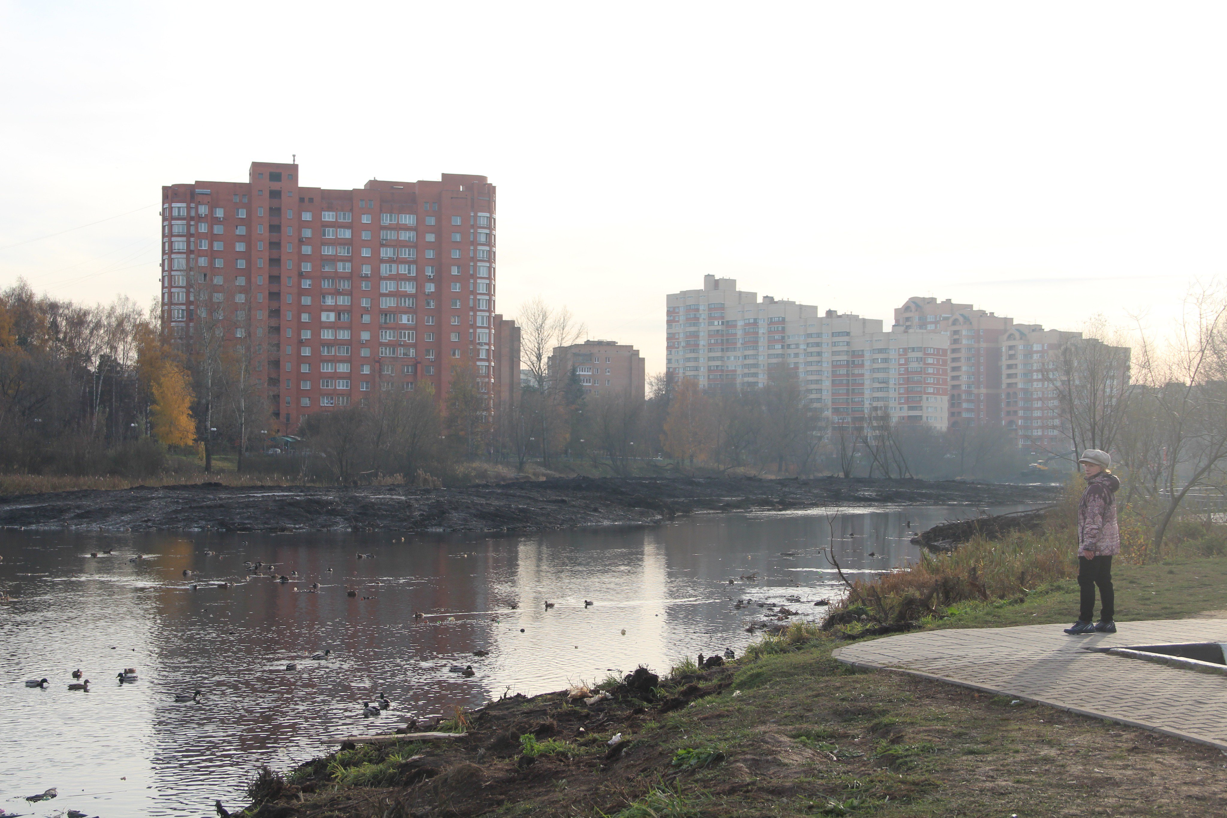 Река Борисовка Мытищи