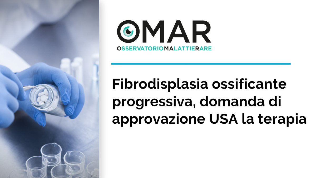 OssMalattieRare's tweet photo. Negli USA si apre la possibilità di rendere disponibile la prima terapia per la #fibrodisplasia ossificante progressiva.
👉https://t.co/cthGq6vmKN https://t.co/L2VMNIn6iP