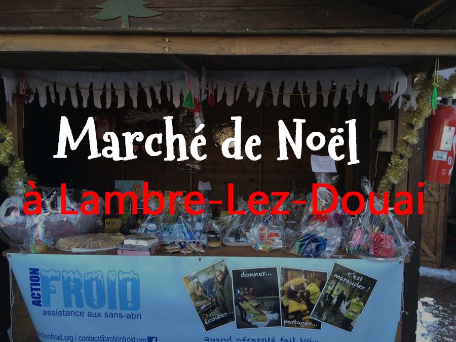 Action_Froid's tweet photo. #ActionFroid Douai sera à nouveau présent sur le #marchéDeNoel de #lambreLezDouai les 7, 8 et 9 décembre 2018. 
Nos prix seront libres et vos achats nous serviront pour continuer les #maraudesCitoyennes. 
Nous remercions Mr Le Maire pour la gratuité du chalet. https://t.co/IsUb7ZaTp1