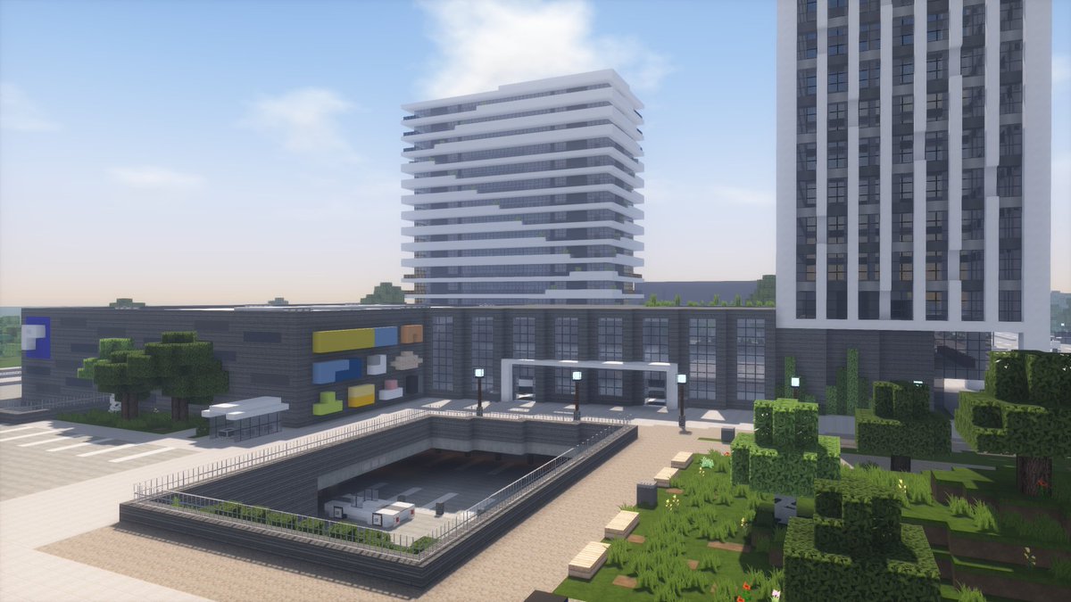 Mcreples On Twitter Minecraft Modern Mall Full Interior